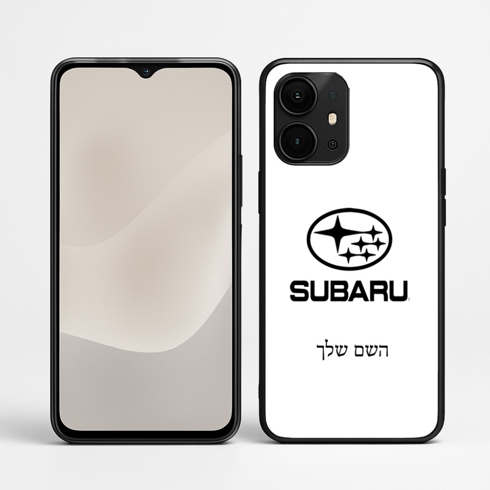 כיסוי בעיצוב אישי עם השם שלך לדגם - Realme P4 Power 5G בעיצוב סובארו