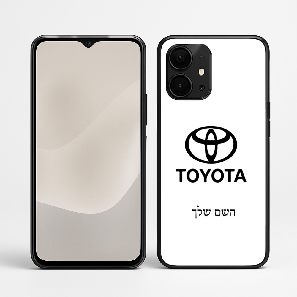 כיסוי בעיצוב אישי עם השם שלך לדגם - Realme P4 Power 5G בעיצוב טויוטה