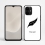 כיסוי בעיצוב אישי עם השם שלך לדגם - Realme P4 Power 5G בעיצוב נוצת נוצה