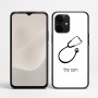 כיסוי בעיצוב אישי עם השם שלך לדגם - Realme P4 Power 5G בעיצוב סטטוסקופ רופא