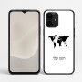 כיסוי בעיצוב אישי עם השם שלך לדגם - Realme P4 Power 5G בעיצוב מפת העולם