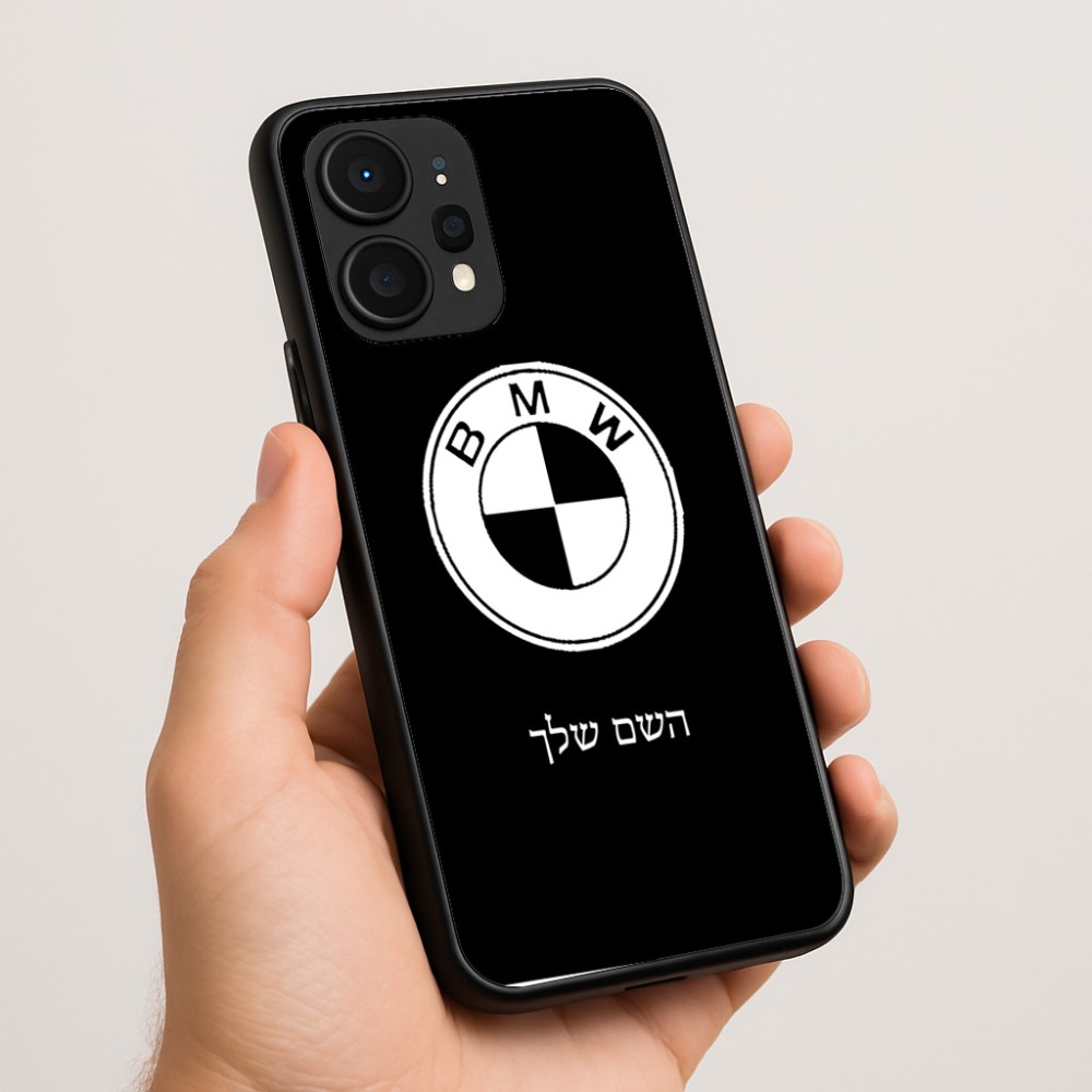 כיסוי בעיצוב אישי עם השם שלך לדגם - Realme P4 Power 5G בעיצוב ב.מ.וו