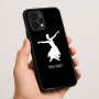 כיסוי בעיצוב אישי עם השם שלך לדגם - Realme P4 Power 5G בעיצוב בלרינה