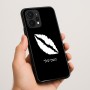 כיסוי בעיצוב אישי עם השם שלך לדגם - Realme P4 Power 5G בעיצוב שפתיים - נשיקה