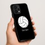 כיסוי בעיצוב אישי עם השם שלך לדגם - Realme P4 Power 5G בעיצוב כדור כדורעף