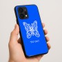 כיסוי בעיצוב אישי עם השם שלך לדגם - Realme P4 Power 5G בעיצוב פרפר
