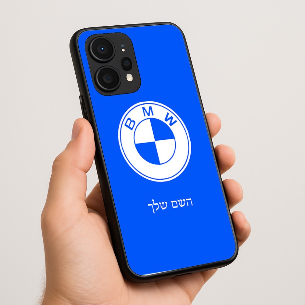 כיסוי בעיצוב אישי עם השם שלך לדגם - Realme P4 Power 5G בעיצוב ב.מ.וו