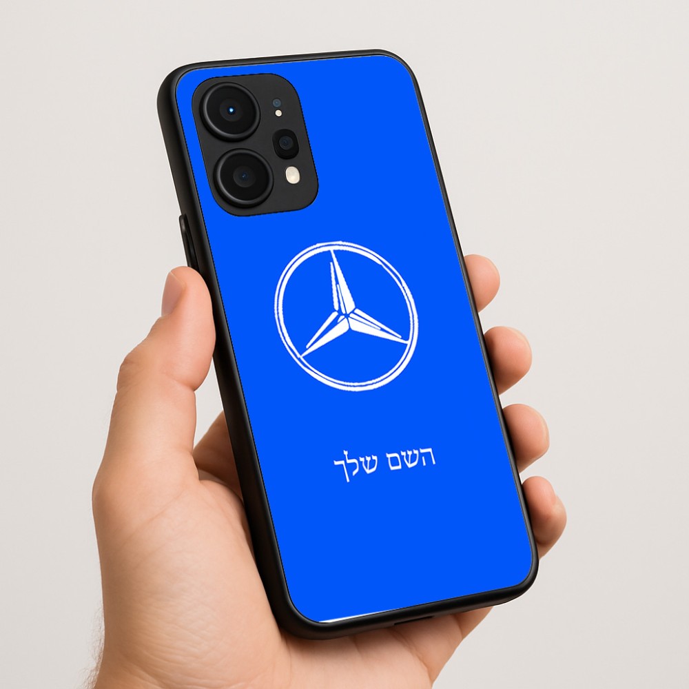 כיסוי בעיצוב אישי עם השם שלך לדגם - Realme P4 Power 5G בעיצוב מרצדס-בנץ