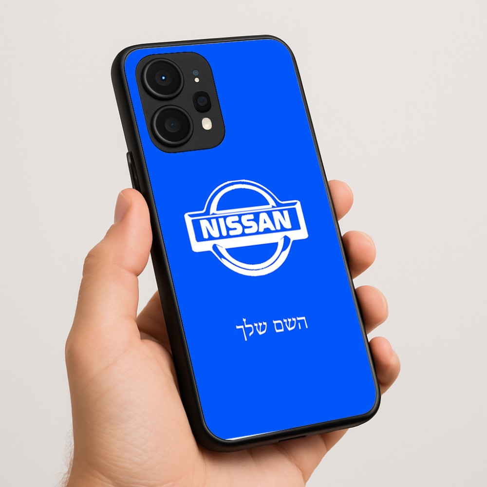 כיסוי בעיצוב אישי עם השם שלך לדגם - Realme P4 Power 5G בעיצוב ניסאן