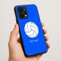 כיסוי בעיצוב אישי עם השם שלך לדגם - Realme P4 Power 5G בעיצוב כדור כדורעף