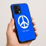 כיסוי בעיצוב אישי עם השם שלך לדגם - Realme P4 Power 5G בעיצוב סמל השלום