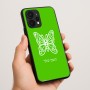 כיסוי בעיצוב אישי עם השם שלך לדגם - Realme P4 Power 5G בעיצוב פרפר