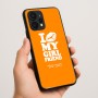 כיסוי בעיצוב אישי עם השם שלך לדגם - Realme P4 Power 5G בעיצוב לנשק את החברה שלי