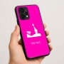 כיסוי בעיצוב אישי עם השם שלך לדגם - Realme P4 Power 5G בעיצוב ג'ירפה באפריקה