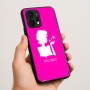 כיסוי בעיצוב אישי עם השם שלך לדגם - Realme P4 Power 5G בעיצוב אהבת נשים