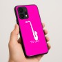 כיסוי בעיצוב אישי עם השם שלך לדגם - Realme P4 Power 5G בעיצוב סקסופון