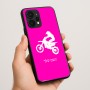כיסוי בעיצוב אישי עם השם שלך לדגם - Realme P4 Power 5G בעיצוב מוטוקרוס