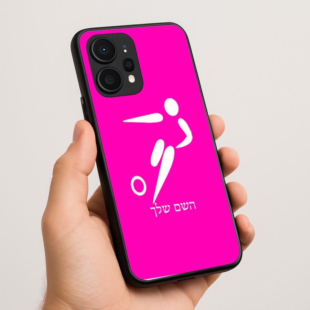 כיסוי בעיצוב אישי עם השם שלך לדגם - Realme P4 Power 5G בעיצוב כדורגל אולימפי