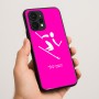 כיסוי בעיצוב אישי עם השם שלך לדגם - Realme P4 Power 5G בעיצוב סקי אולימפי