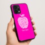 כיסוי בעיצוב אישי עם השם שלך לדגם - Realme P4 Power 5G בעיצוב הדפס תפוח