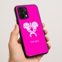 כיסוי בעיצוב אישי עם השם שלך לדגם - Realme P4 Power 5G בעיצוב פרחי קרן