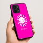 כיסוי בעיצוב אישי עם השם שלך לדגם - Realme P4 Power 5G בעיצוב שמש