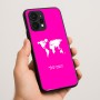 כיסוי בעיצוב אישי עם השם שלך לדגם - Realme P4 Power 5G בעיצוב מפת העולם