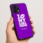 כיסוי בעיצוב אישי עם השם שלך לדגם - Realme P4 Power 5G בעיצוב לנשק את החברה שלי