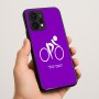 כיסוי בעיצוב אישי עם השם שלך לדגם - Realme P4 Power 5G בעיצוב אופניים אולימפיים
