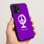 כיסוי בעיצוב אישי עם השם שלך לדגם - Realme P4 Power 5G בעיצוב גלובוסי שלום