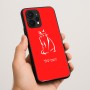 כיסוי בעיצוב אישי עם השם שלך לדגם - Realme P4 Power 5G בעיצוב חתול