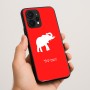 כיסוי בעיצוב אישי עם השם שלך לדגם - Realme P4 Power 5G בעיצוב פיל