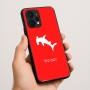כיסוי בעיצוב אישי עם השם שלך לדגם - Realme P4 Power 5G בעיצוב כריש ראש פטיש