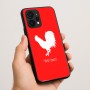 כיסוי בעיצוב אישי עם השם שלך לדגם - Realme P4 Power 5G בעיצוב תרנגול