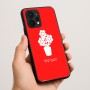כיסוי בעיצוב אישי עם השם שלך לדגם - Realme P4 Power 5G בעיצוב פרח