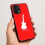 כיסוי בעיצוב אישי עם השם שלך לדגם - Realme P4 Power 5G בעיצוב גיטרה
