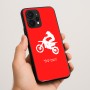 כיסוי בעיצוב אישי עם השם שלך לדגם - Realme P4 Power 5G בעיצוב מוטוקרוס