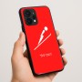 כיסוי בעיצוב אישי עם השם שלך לדגם - Realme P4 Power 5G בעיצוב קפיצת סקי אולימפית