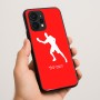 כיסוי בעיצוב אישי עם השם שלך לדגם - Realme P4 Power 5G בעיצוב שחקן פינג פונג