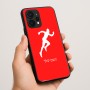כיסוי בעיצוב אישי עם השם שלך לדגם - Realme P4 Power 5G בעיצוב רץ