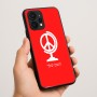 כיסוי בעיצוב אישי עם השם שלך לדגם - Realme P4 Power 5G בעיצוב גלובוסי שלום