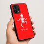 כיסוי בעיצוב אישי עם השם שלך לדגם - Realme P4 Power 5G בעיצוב סקלטון