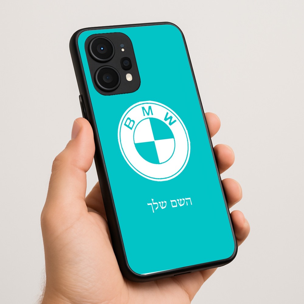 כיסוי בעיצוב אישי עם השם שלך לדגם - Realme P4 Power 5G בעיצוב ב.מ.וו