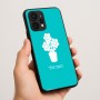 כיסוי בעיצוב אישי עם השם שלך לדגם - Realme P4 Power 5G בעיצוב פרח