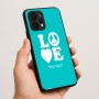 כיסוי בעיצוב אישי עם השם שלך לדגם - Realme P4 Power 5G בעיצוב אהבה