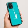 כיסוי בעיצוב אישי עם השם שלך לדגם - Realme P4 Power 5G בעיצוב סקסופון