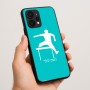 כיסוי בעיצוב אישי עם השם שלך לדגם - Realme P4 Power 5G בעיצוב קפיצת משוכות