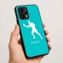 כיסוי בעיצוב אישי עם השם שלך לדגם - Realme P4 Power 5G בעיצוב שחקן פינג פונג