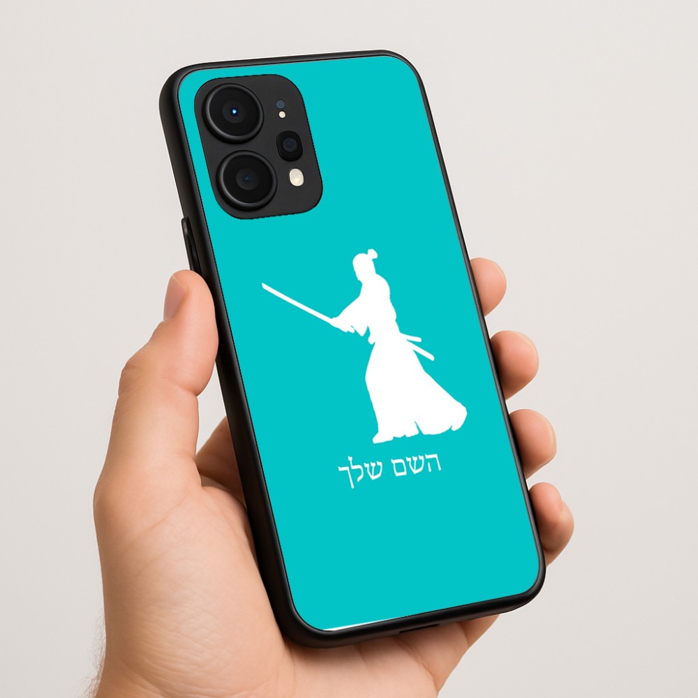כיסוי בעיצוב אישי עם השם שלך לדגם - Realme P4 Power 5G בעיצוב סמוראי