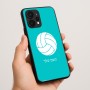 כיסוי בעיצוב אישי עם השם שלך לדגם - Realme P4 Power 5G בעיצוב כדור כדורעף